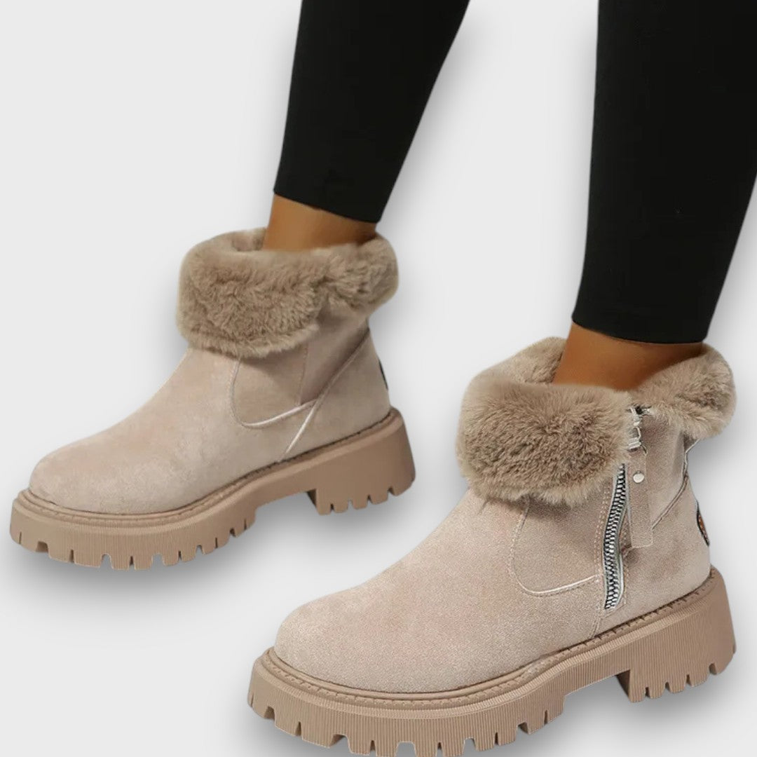 Norvyn Cozy faux-fur winter ankle boots