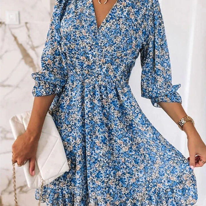 Sunna | Elegant Floral Dress