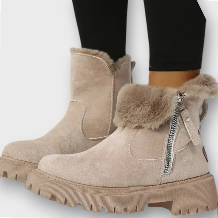 Norvyn Cozy faux-fur winter ankle boots