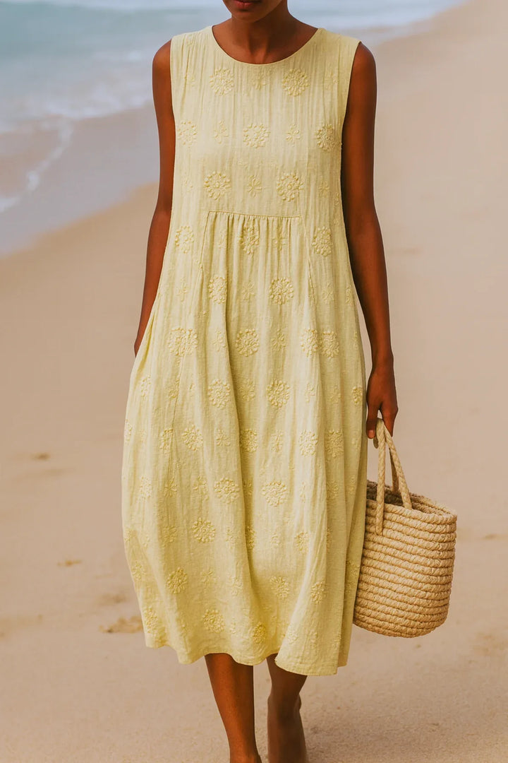 Crissel | Embroidered Summer Dress