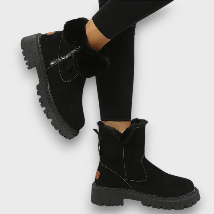 Norvyn Cozy faux-fur winter ankle boots
