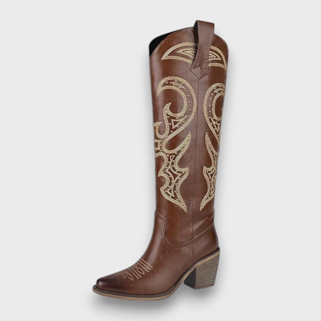 Lareen Western tall boots
