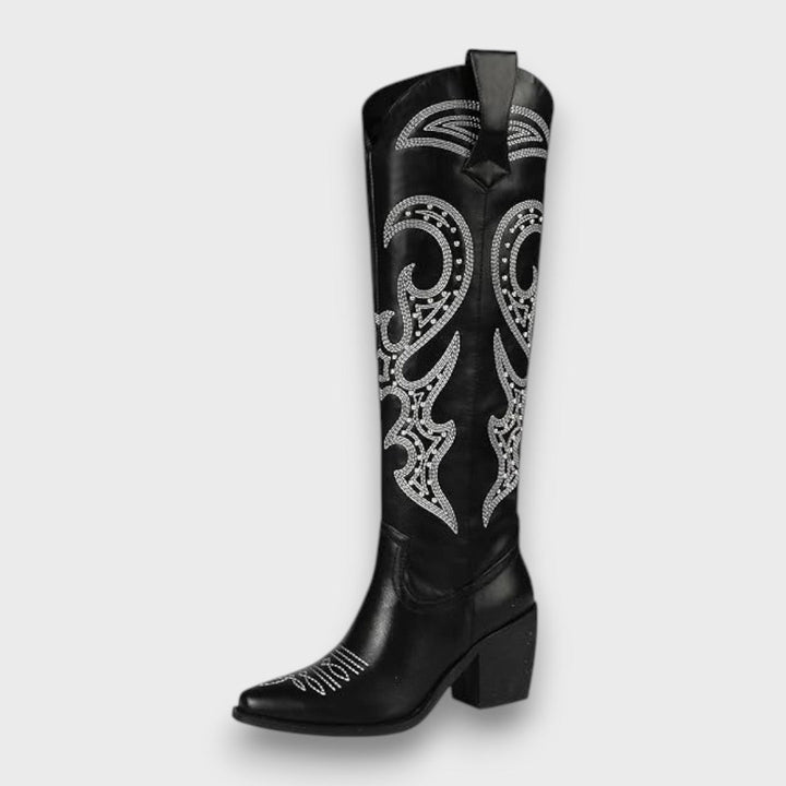 Lareen Western tall boots