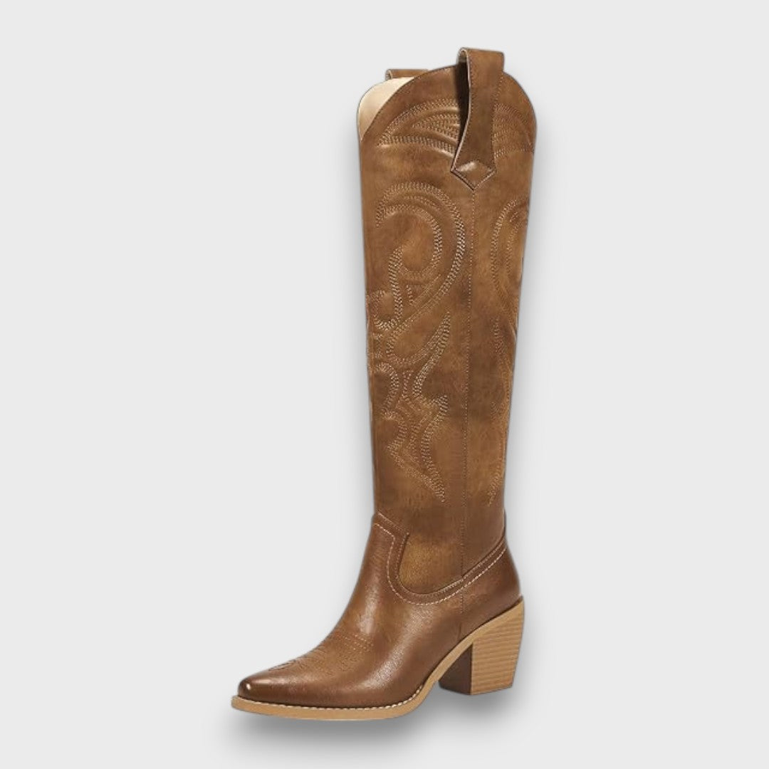Lareen Western tall boots