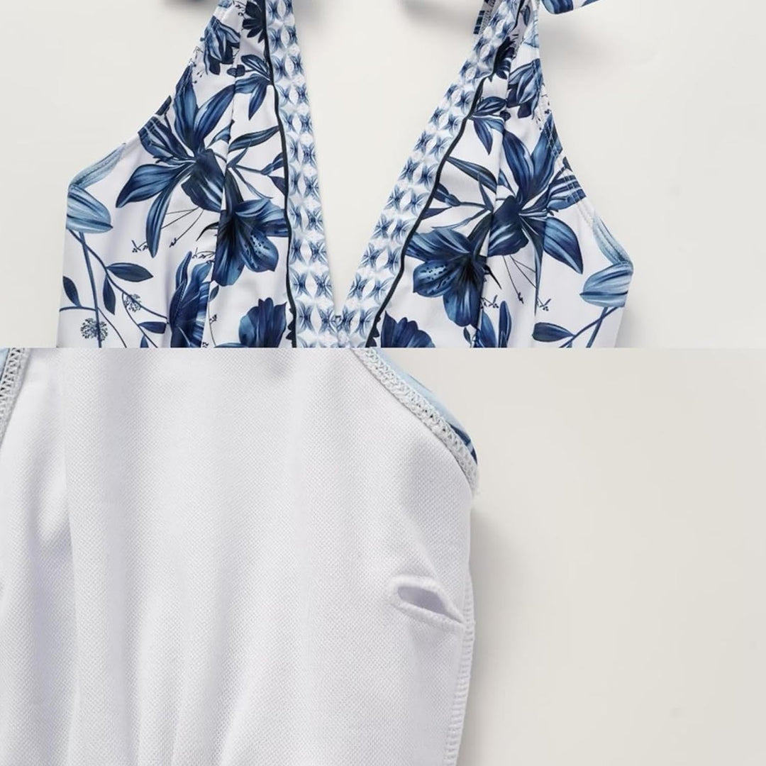 Shaila | Elegant Printed Swim Set