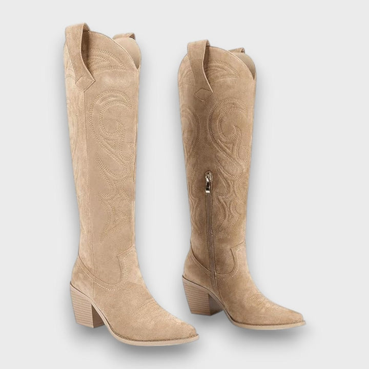 Lareen Western tall boots