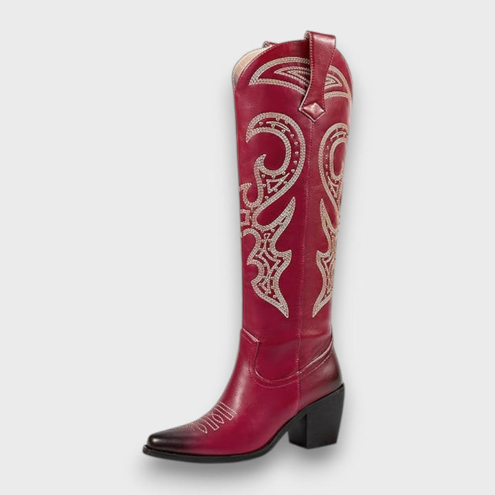 Lareen Western tall boots