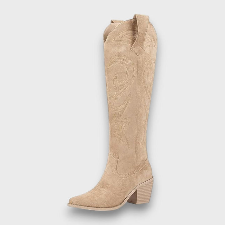 Lareen Western tall boots