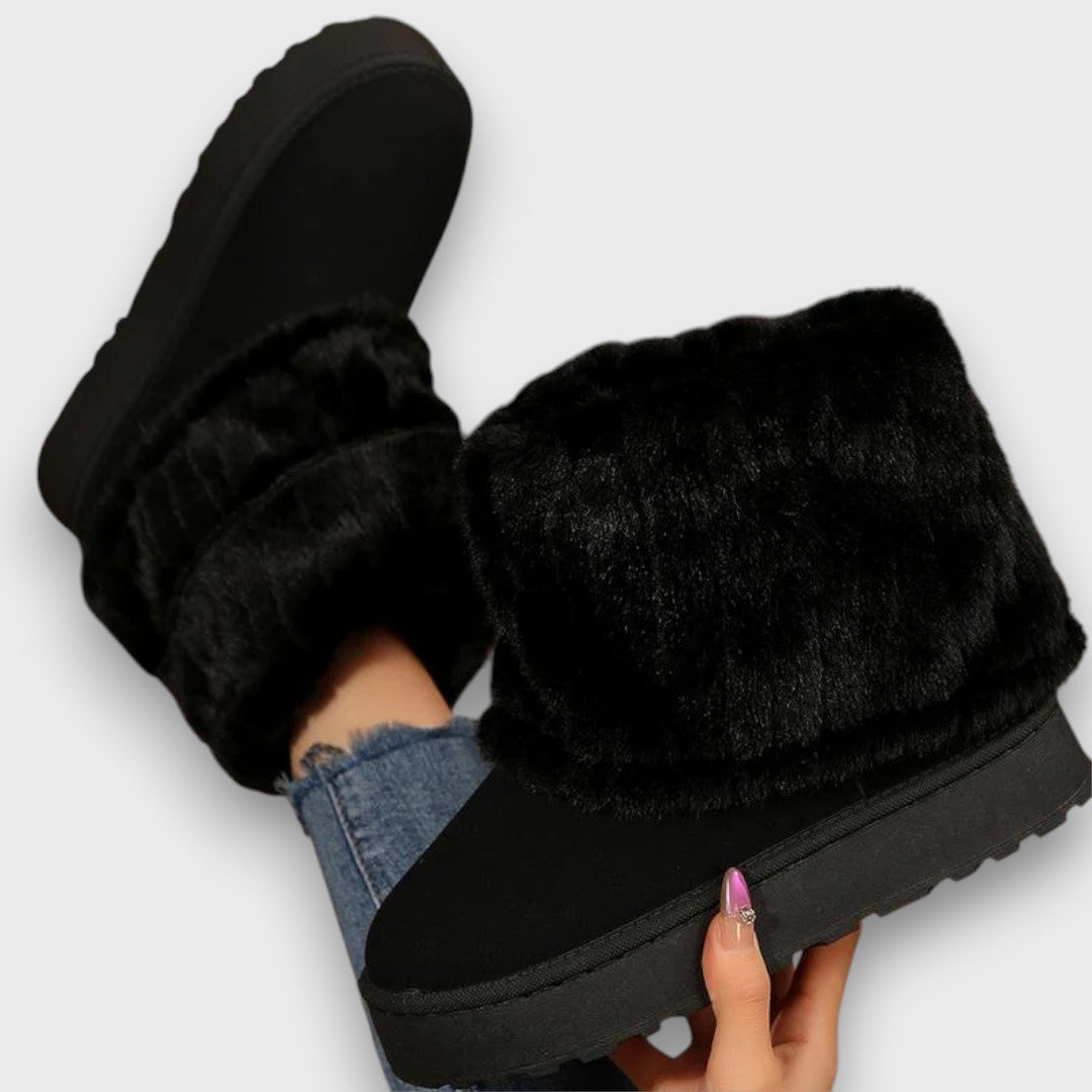 Willora – Fluffy faux-fur winter snow boots