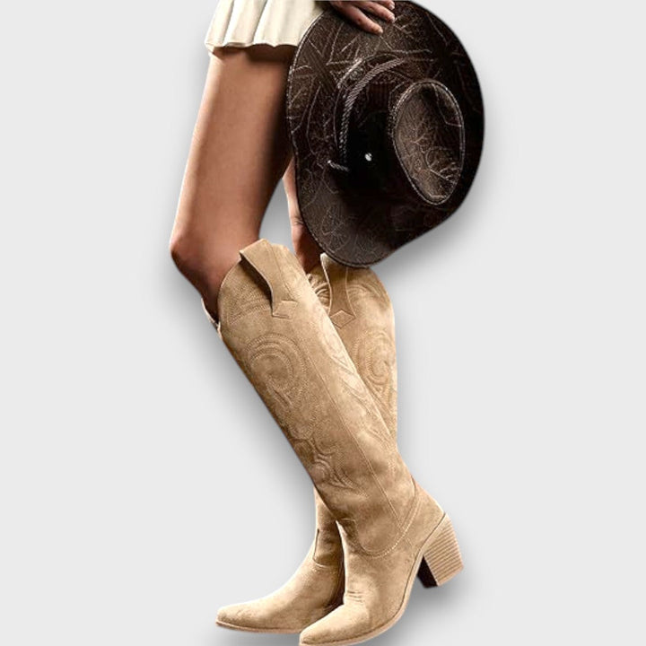 Lareen Western tall boots