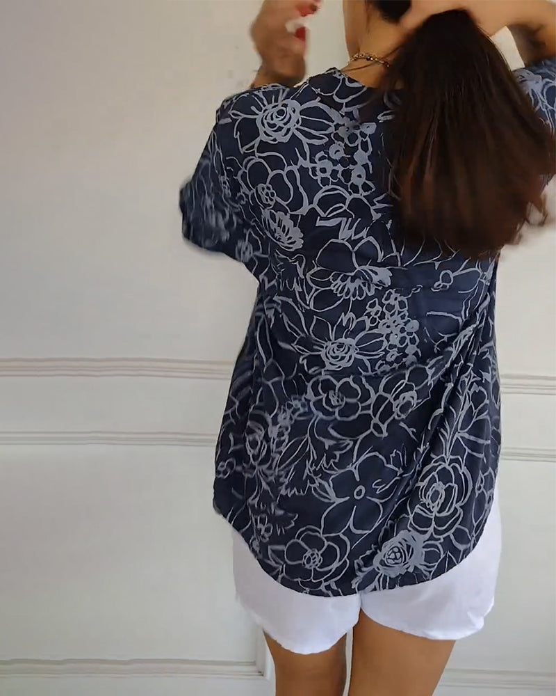 Sade | Elegant Bloom Blouse