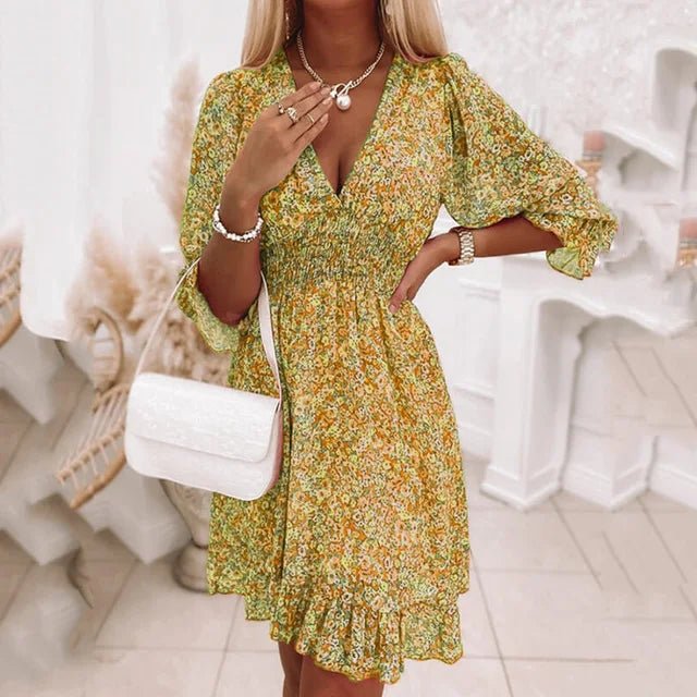 Tanya | Radiant Midi Dress