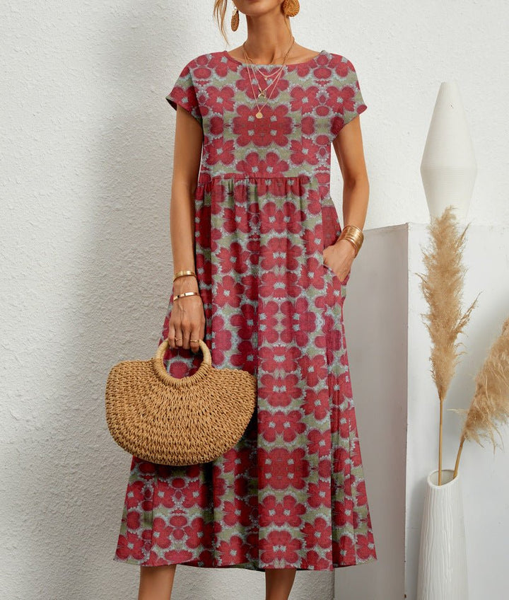 Halle | Timeless Floral Dress
