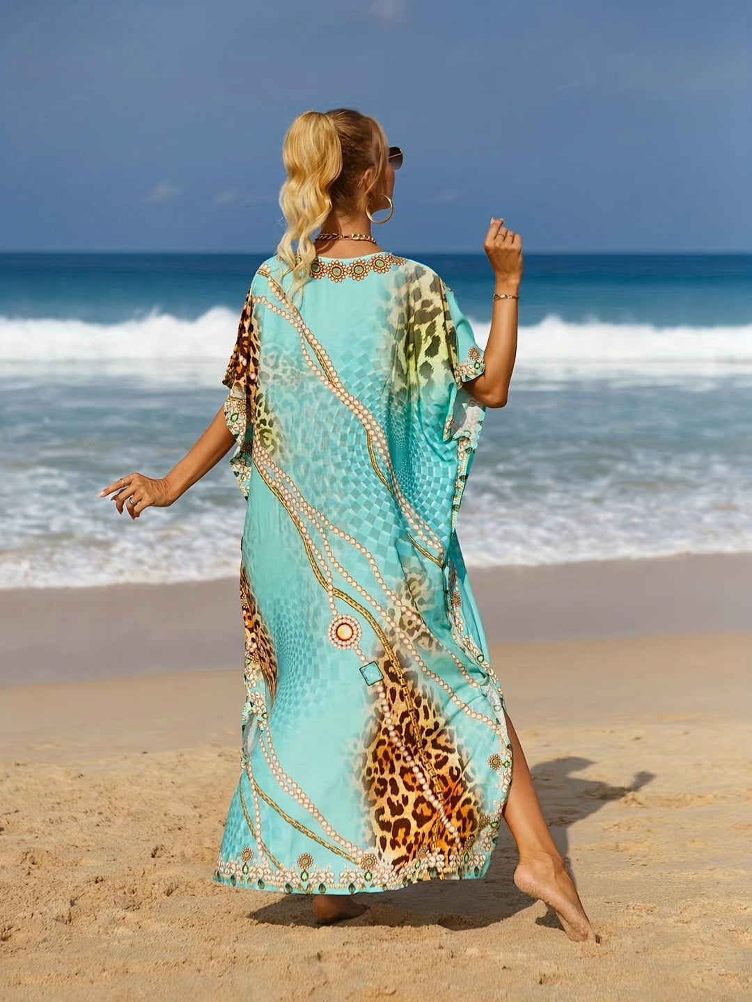 Faye | Radiant Beach Kaftan