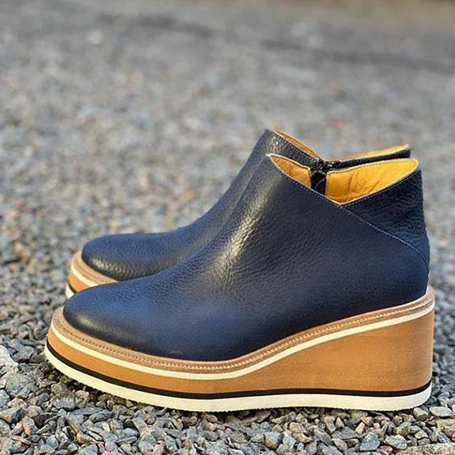 Kamala™  Casual Wedge Ankle Boots