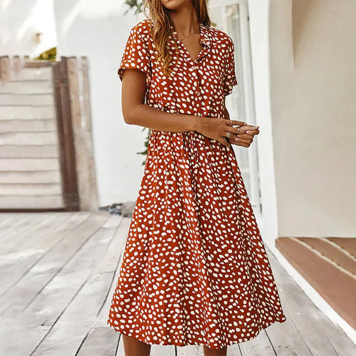 Sabrina | Graceful Floral Dress
