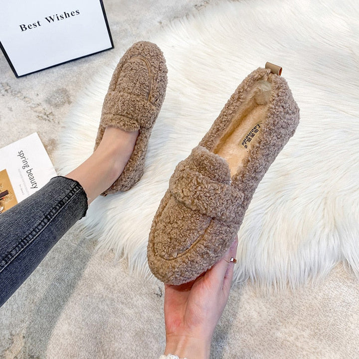 Bella™ | Warm Plush Loafers for Women