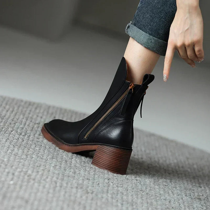 Margaret™ | Elegant Leather Boots