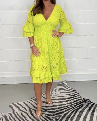 Alba | Casual Lace Dress