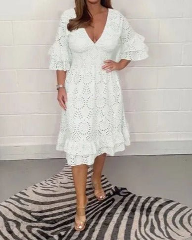 Alba | Casual Lace Dress