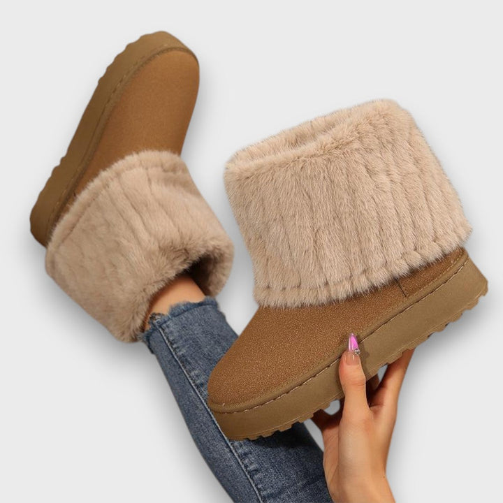 Willora – Fluffy faux-fur winter snow boots