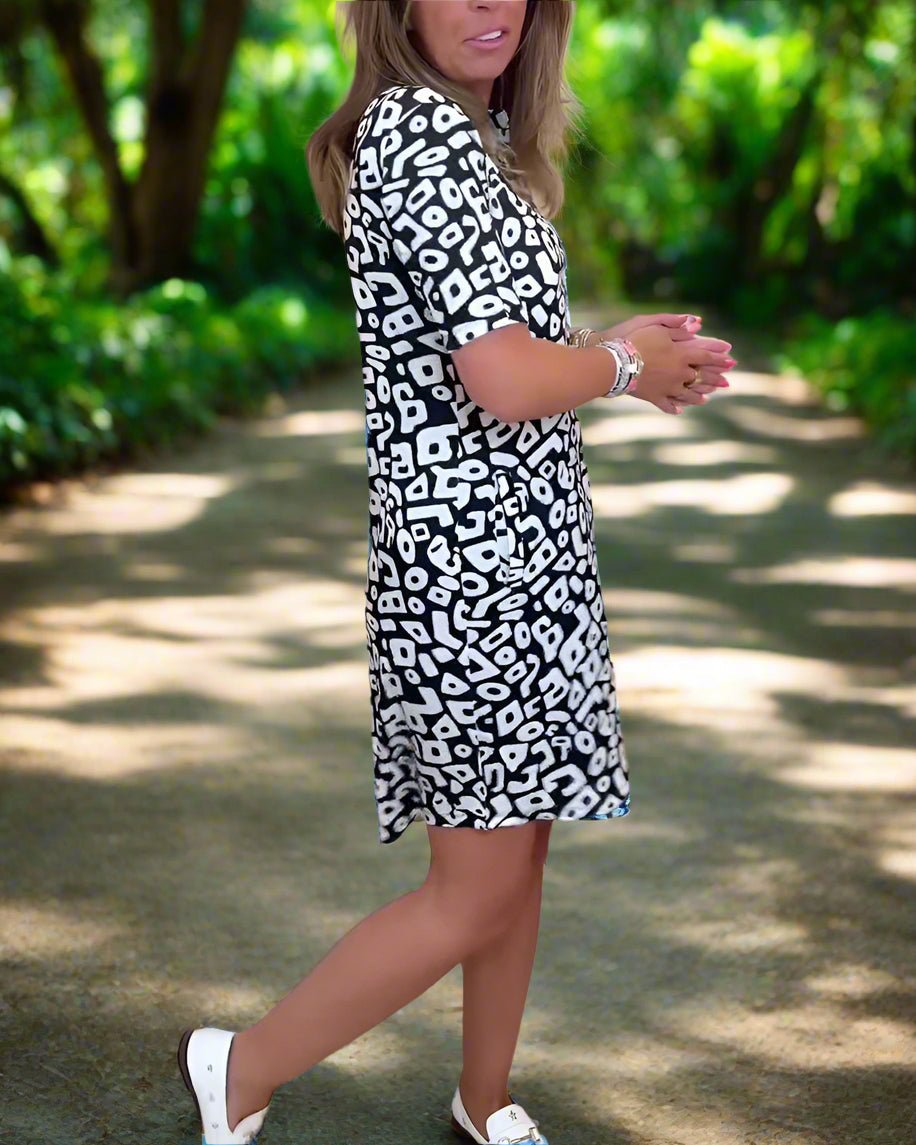 Cecilia | Chic V-Neck Dress