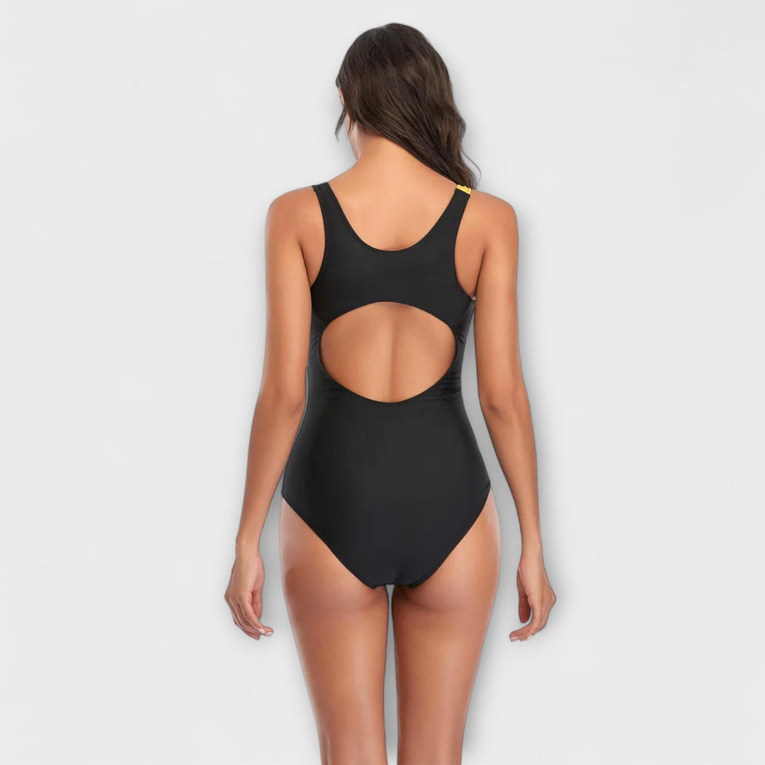 Agnes | Sporty Cut-Out Swimsuit