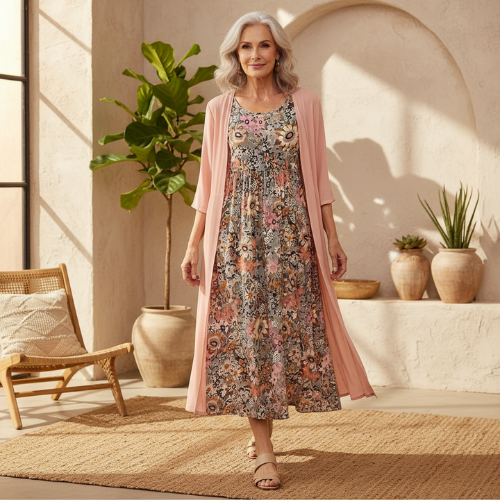 MAISIE | FLORAL BOHO MAXI DRESS