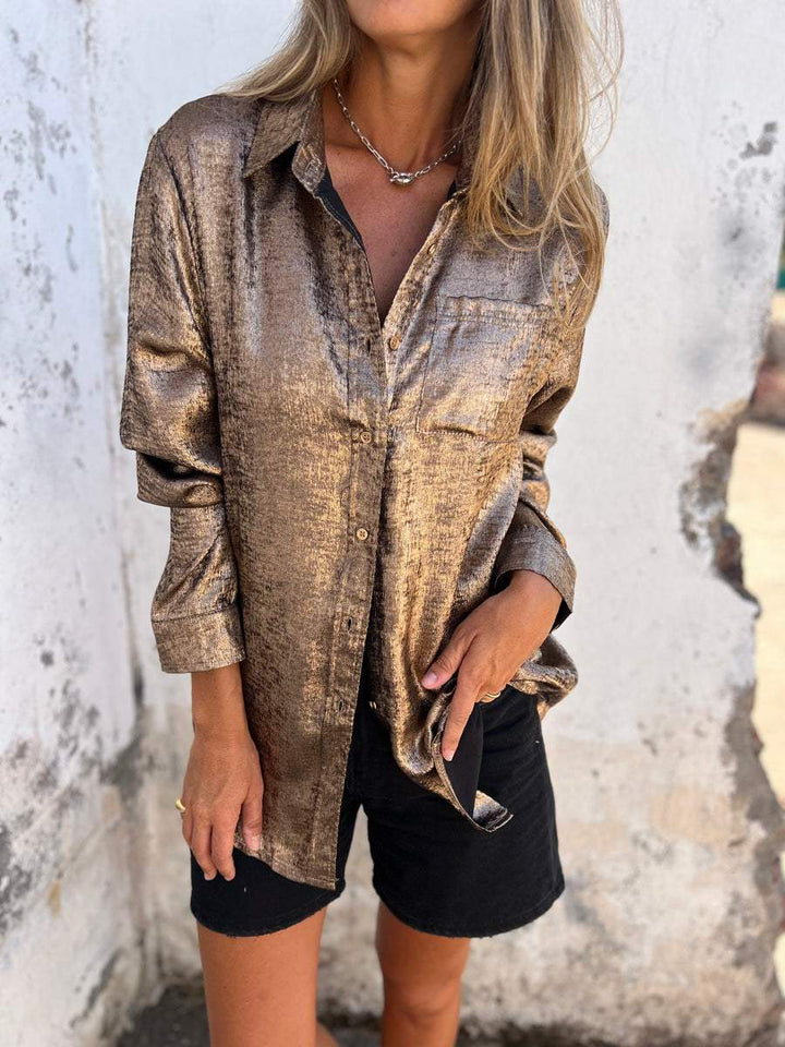 Amaya | Radiant Shimmer Blouse