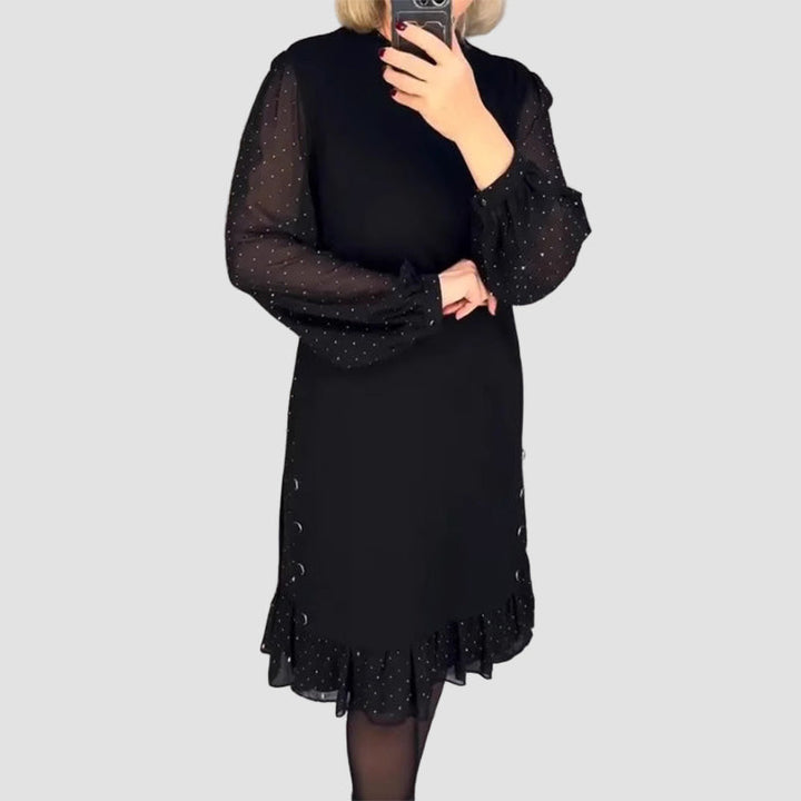 Beatrix | Midnight Gradient Dress