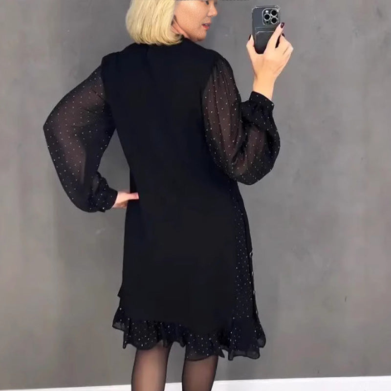 Beatrix | Midnight Gradient Dress